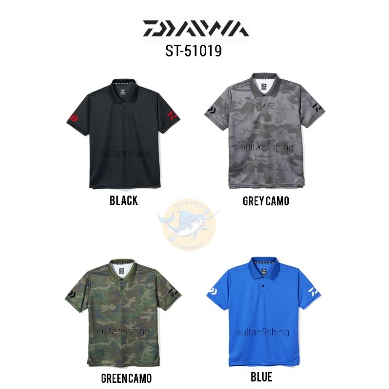 Jersey Mancing DAIWA ST-51019 Original Aparel Fishing