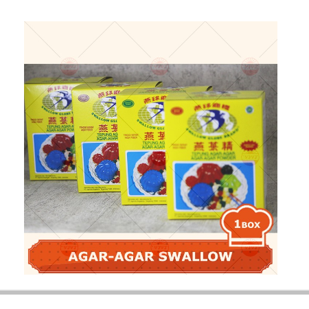 

TEPUNG AGAR-AGAR SWALLOW ECERAN SACHET 7GR