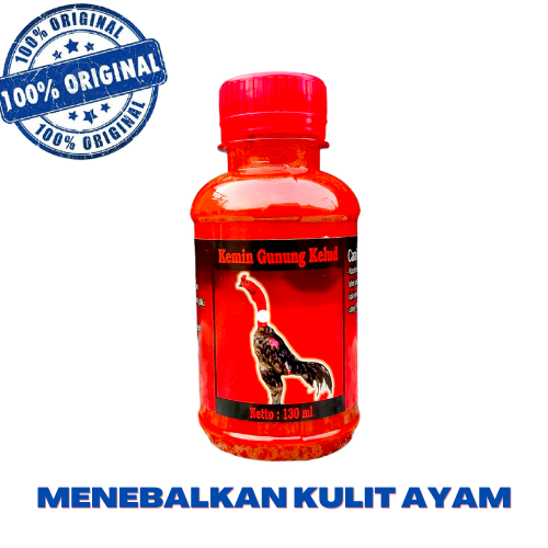 KEMIN GUNUNG KELUD - menebalkan kulit ayam