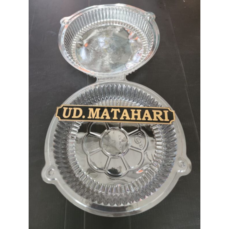 Kotak Mika Siffon / Mika Bolu / Mika Kue Bulat Diameter 18cm