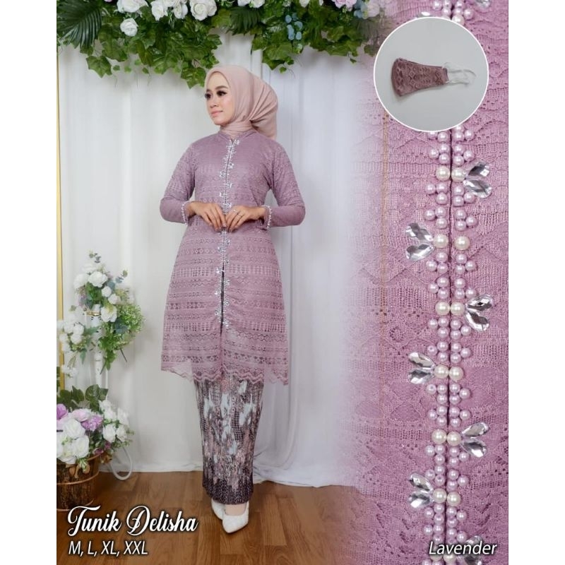 Set Kebaya Tunik Melisha / Tunik Brokat Malika Payet Terbaru / Kebaya Tunik Busui Frendly / Kebaya Tunik Seragaman Keluaran / Set Kebaya Wisuda / Stelan Kebaya Wanita / Kebaya Kondangan / Kebaya Pesta / Set Kebaya Tunik / Kebaya Busui / Kebaya Melayu