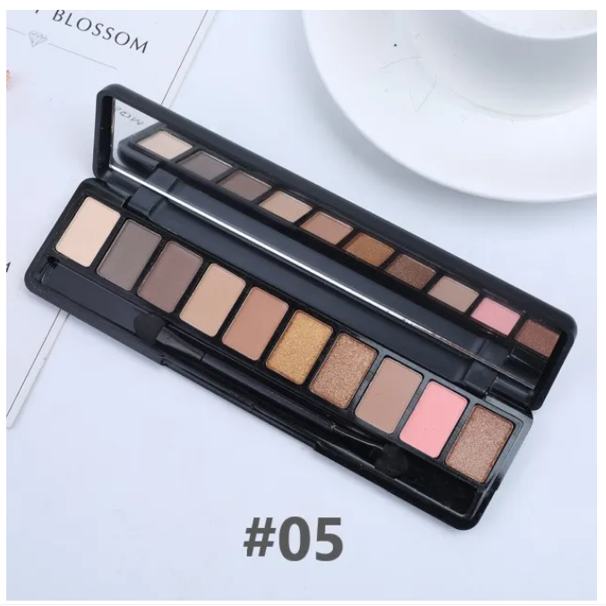 LAMEILA Lamailai Fashion Matte Eyeshadow Pallet Makeup 10 warna LML9999