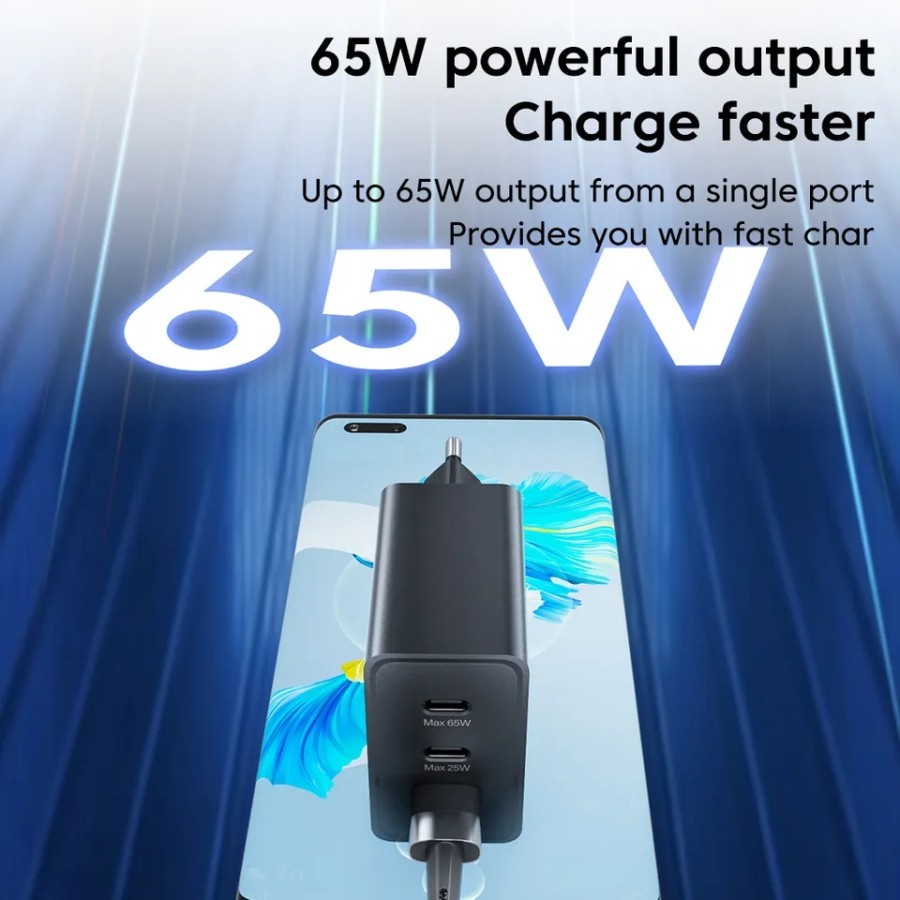 MH - Adaptor Samsung 65w PD Power Adaptor Trio Usb Ori