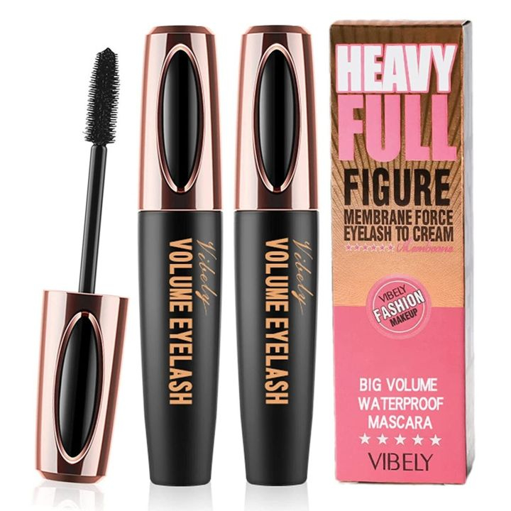 Beauty Jaya - Mascara Waterproof Eyelash Silk Fiber Mascara Pemanjang Bulu Mata Alami