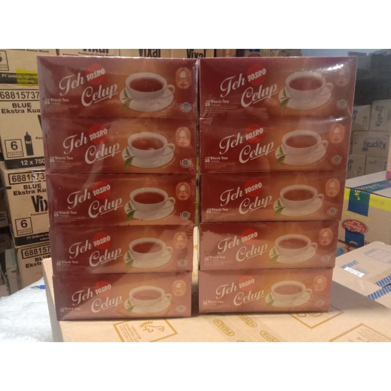 

Teh Celup Sosro Isi 25