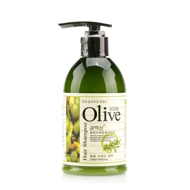 Olive Hair Shampoo natural smoothing shampoo 270ml berkualitas