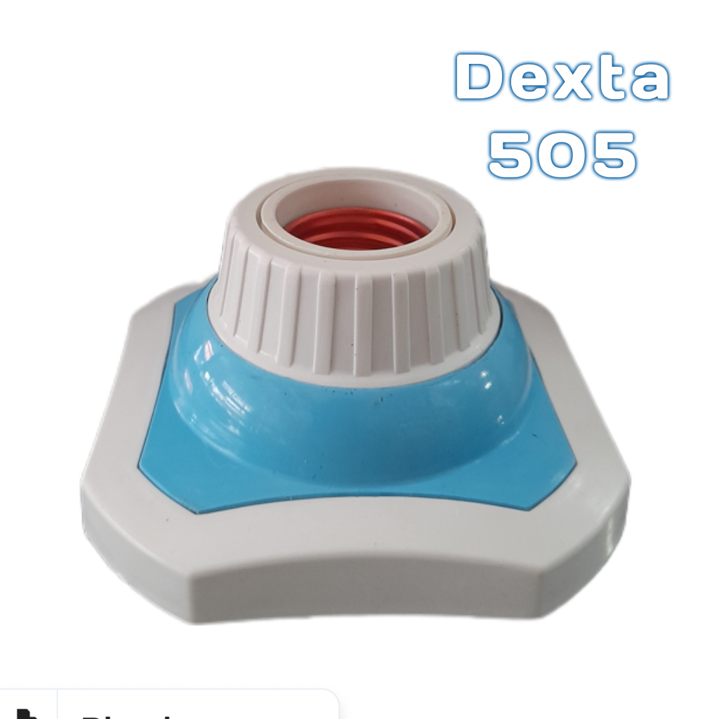 DEXTA FITING / FITING PLAFON KOTAK PERSEGI BIRU-505