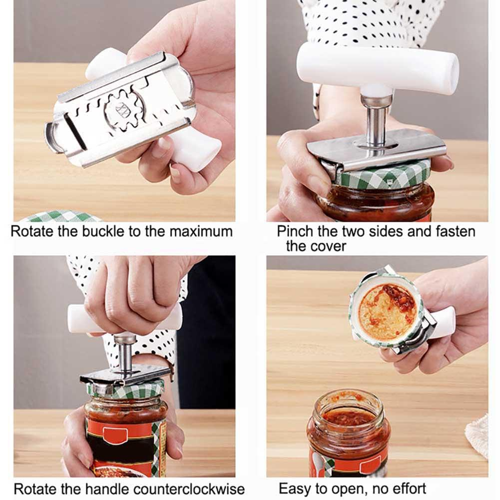 ⭐️ Jendela Kosmetik ⭐️ Alat Pembuka Tutup Toples Kaleng Botol Jar Bottle Opener Adjustable / Alat Pembuka Tutup Makanan Jar