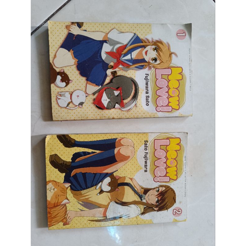 Komik Meow Love (Nyan-Koi) Vol. 1 & 2 Original (Bundle)