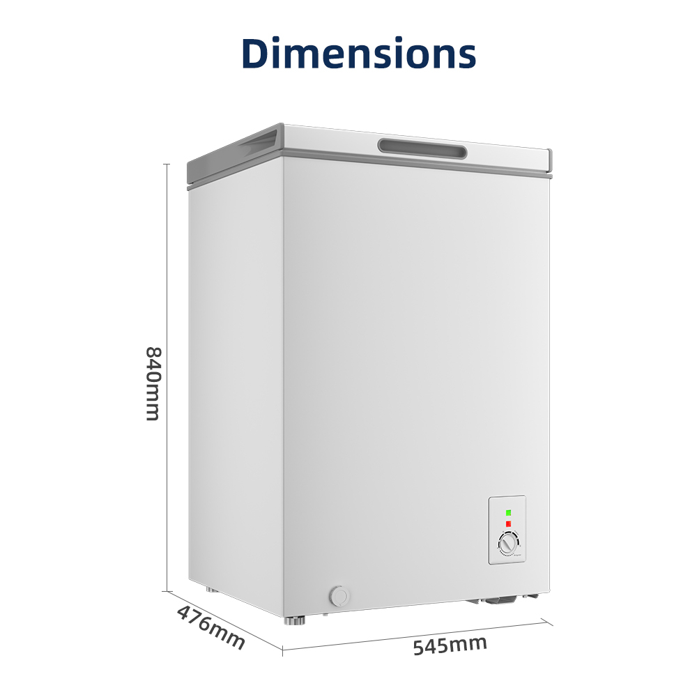 CHiQ Chest freezer ccf 118dw Kapasitas 110 Liter (Fast Freezing) (Design Look Minimalis) ( Big Capacity) (Voltase Yang Stabil) (Perlindungan Tanpa Listrik) (Perlindungan Tanpa Listrik) (Chest Freezer Untuk Menyimpan ASI) (Chest Freezer Hemat Listrik)