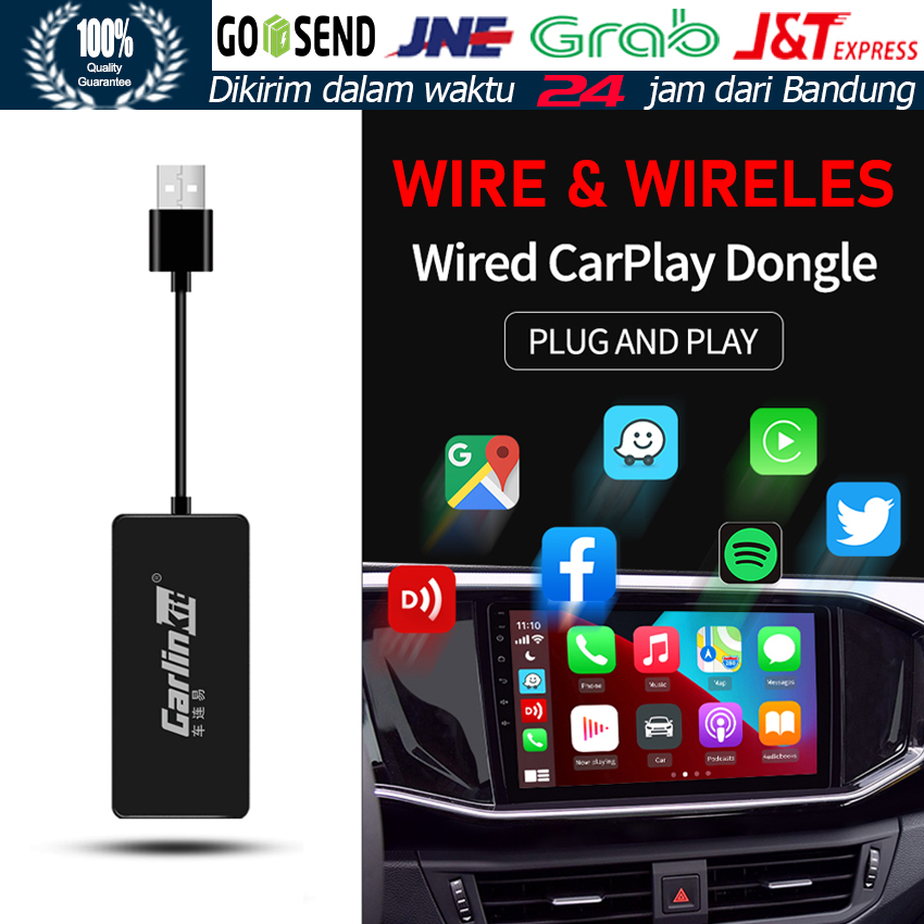 Carplay Module Car Wired/Wireless Android Auto Projection Box Carlinkit Navigasi Mobil Android