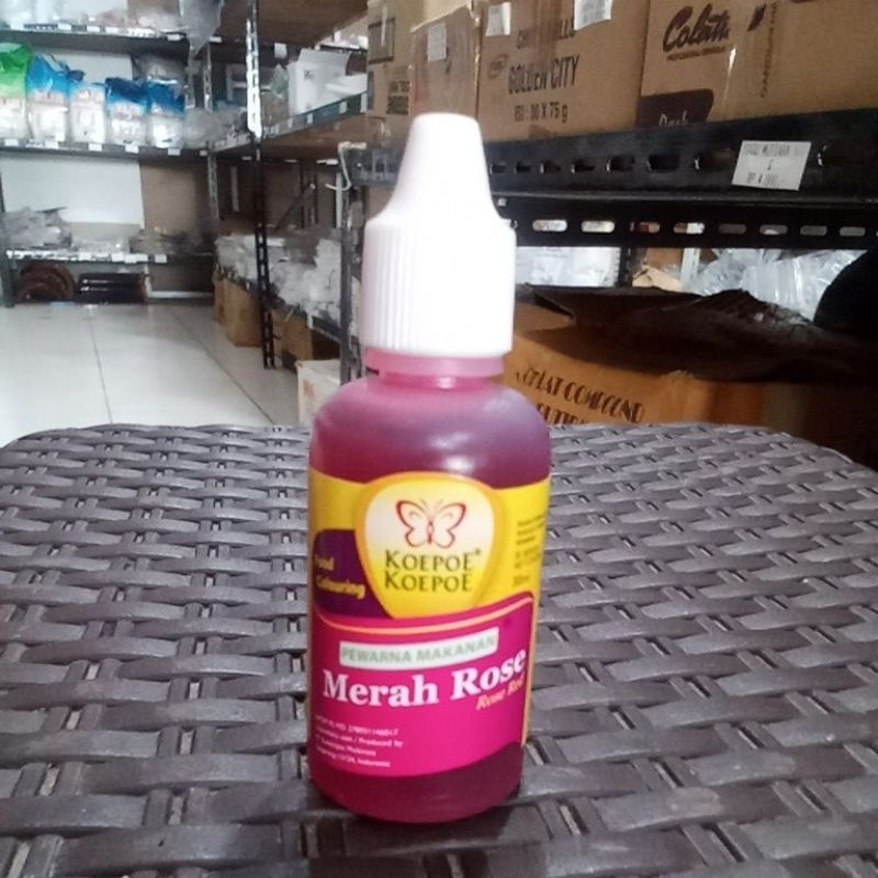 

koepoe koepoe pewarna merah muda pink 30ml