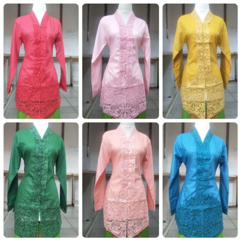 KEBAYA ENCIM BORDIR  KEBAYA ENCIM MODERN KEBAYA ENCIM LENGAN PANJANG