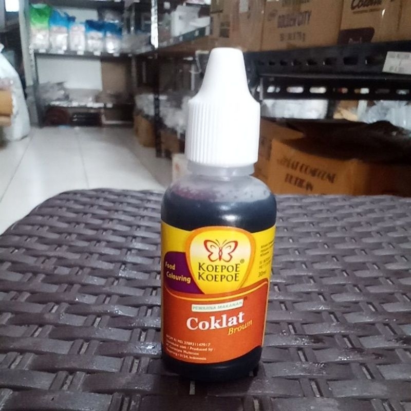 

koepoe koepoe pewarna coklat 30ml