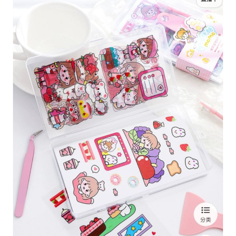 Stiker MOMO Box|Stiker PVC