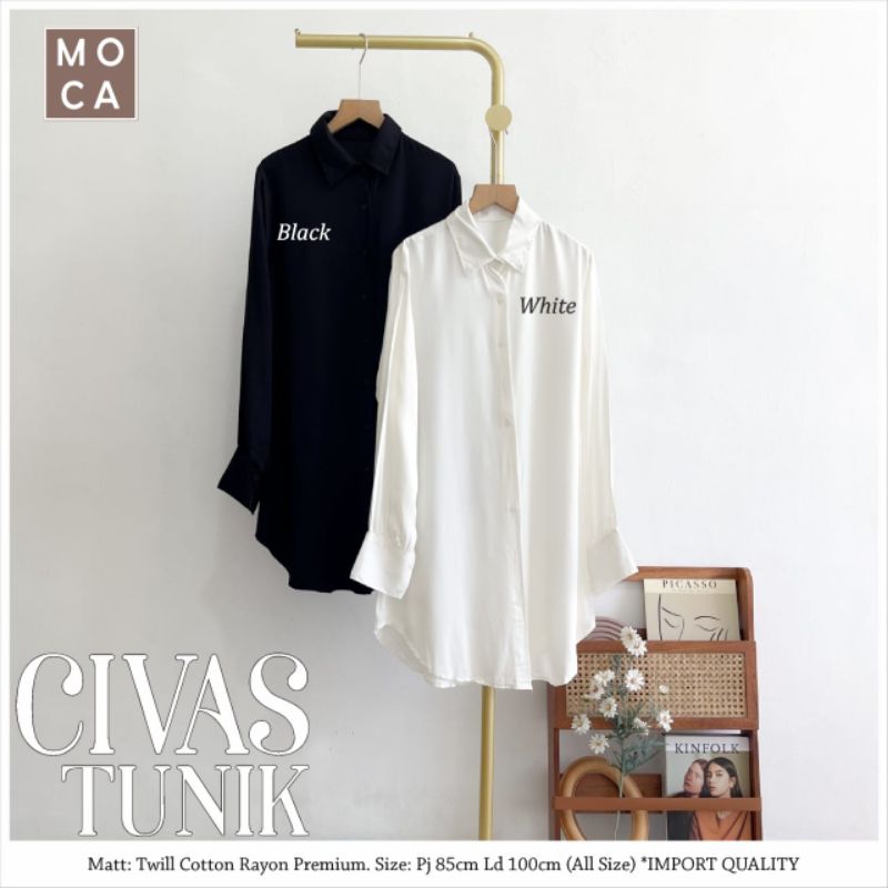 NEW CIVAS TUNIK TERLARIS  By MOCA