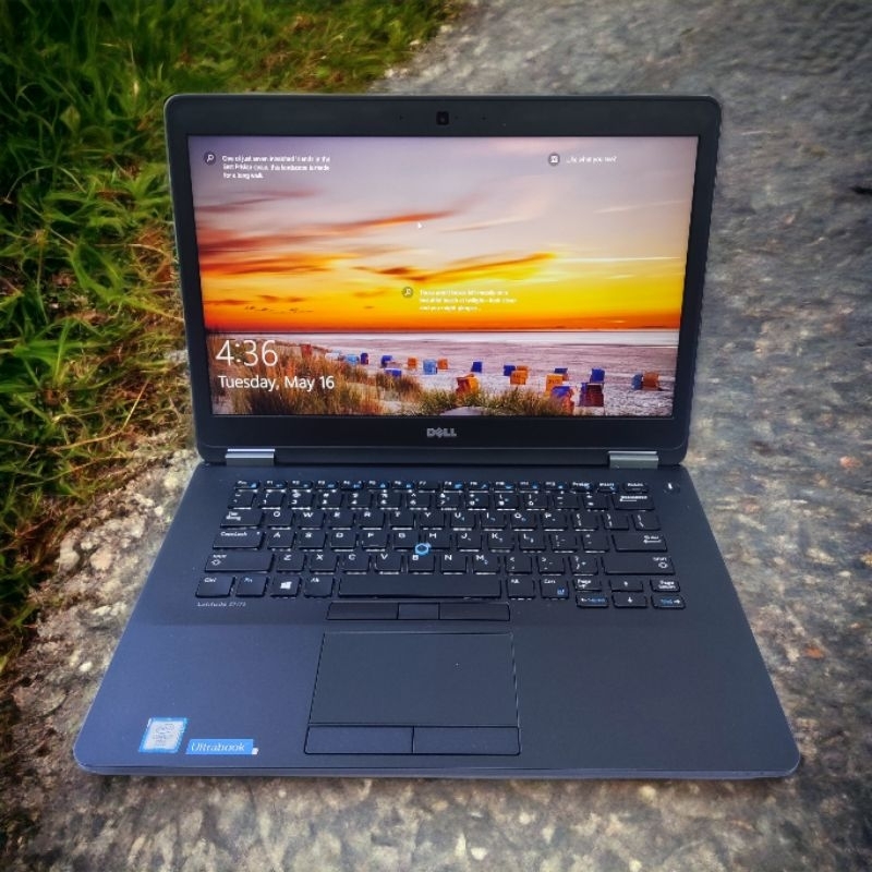 LAPTOP WITH VGA IRIS FHD DELL i7 GEN8 8GB SSD256 DELL E7470