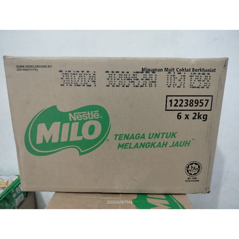 

Milo 2KG per dus