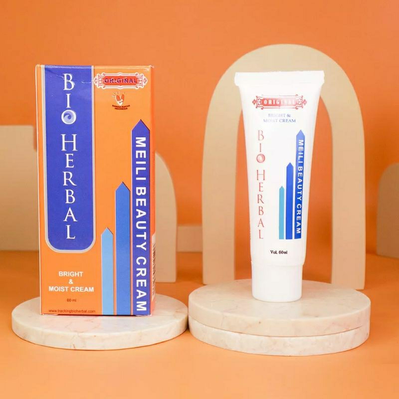 MEILIBAHENLING BIO HERBAL MEILI BEAUTY CREAM PENGHILANG BEKAS LUKA BEKAS JERAWAT KORENG AMPUH BPOM