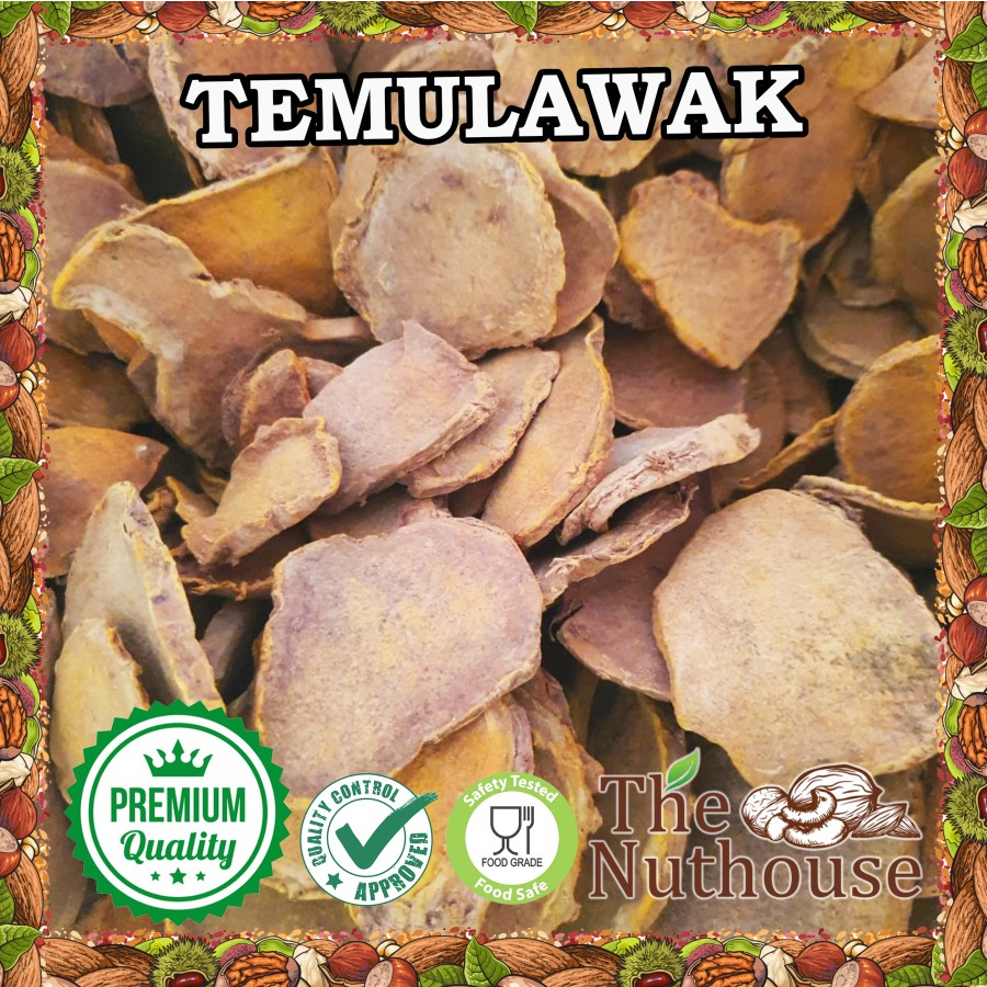 500gr Sliced Dried Curcuma / Temulawak Kering Iris