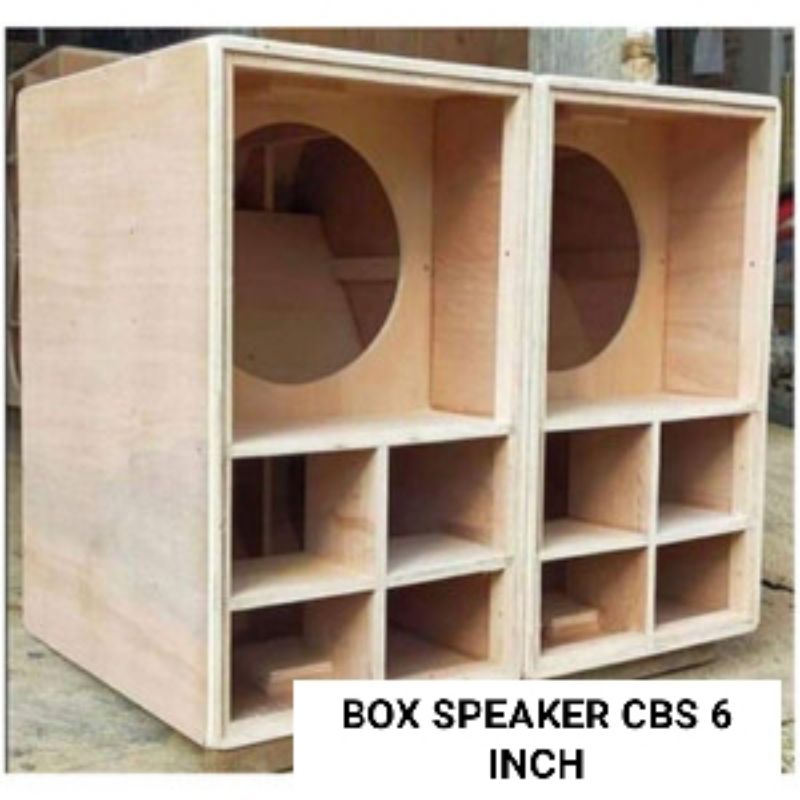 jual Box speaker CBS 6 inch mentahan