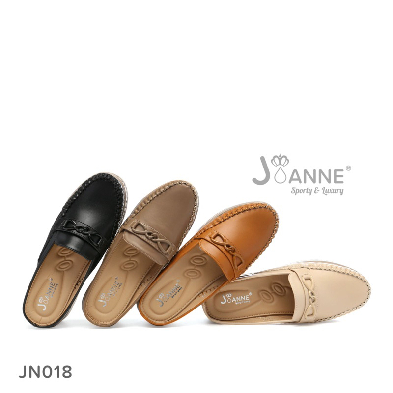 [ORIGINAL] JOANNE Slop Wedges Shoes Sepatu Wanita #JN018