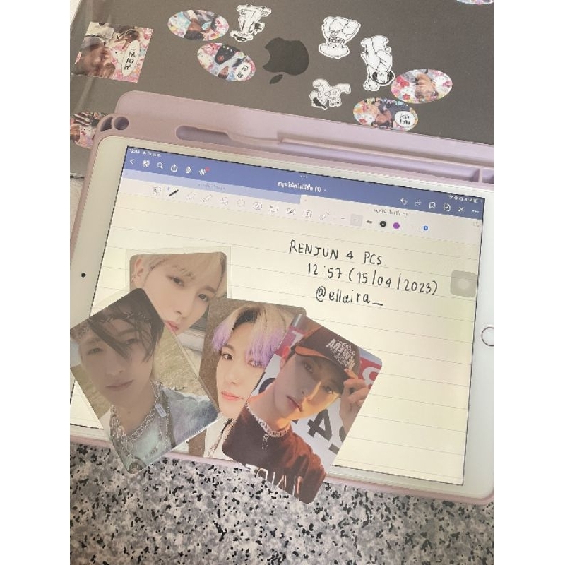 (READY STOCK) NCT Dream Renjun, PC Renjun Hello Future, PC CC Renjun Ridin, PC Renjun New School, Le
