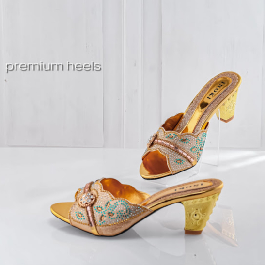 SANDAL PESTA UKURAN BESAR SENDAL HEELS WANITA BIG SIZE JUMBO HAK 5 CM 41 DAN 42 KONDANGAN SESERAHAN