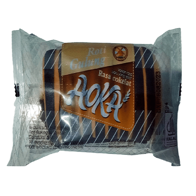 Aoka Roti Gulung Rasa Keju &amp; Coklat 60 gr