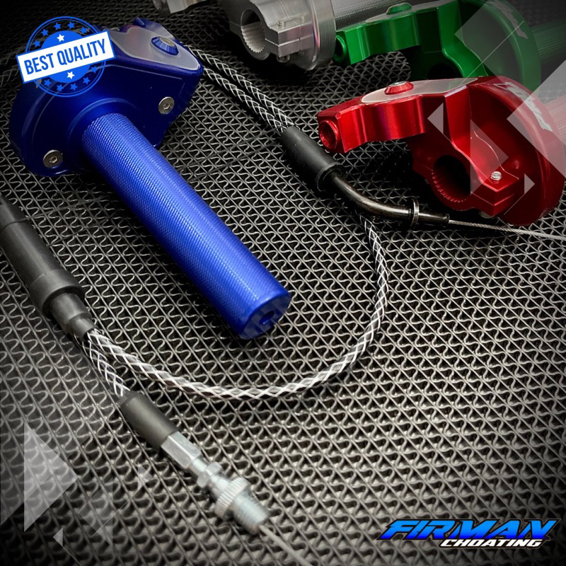 GAS SPONTAN PRO1 KABEL GAS CARBON PNP RX KING MODEL ACERBIS FULL CNC