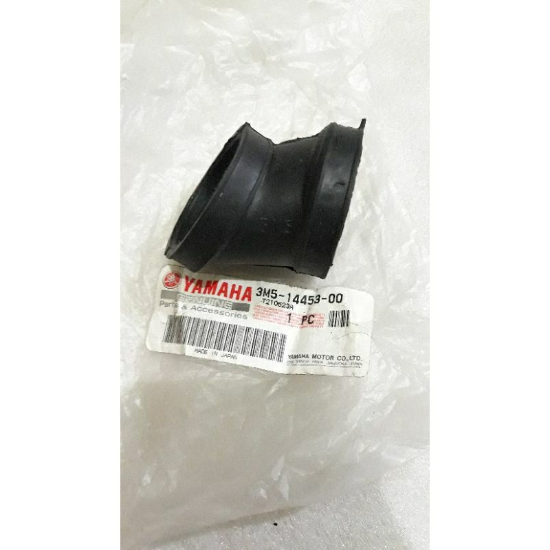 karet join sambungan isap karburator bok filter rxk rxs yt rxr rx125 original ori 3m5 3m5-14453-00