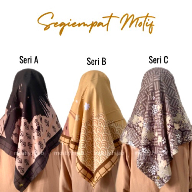 KERUDUNG SEGIEMPAT MOTIF MIRACLE UMAMA LASER CUT