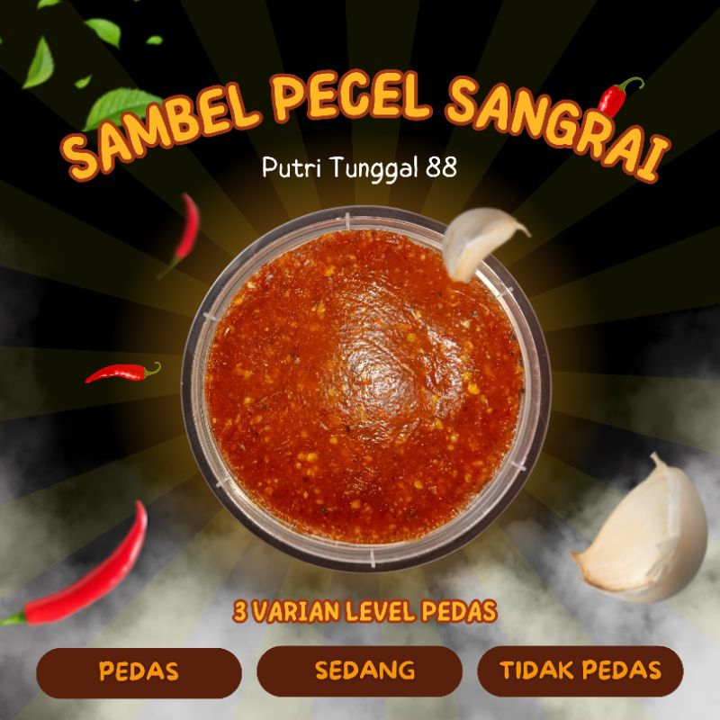 

Best seller Sambal//bumbu pecel sangrai murah berat 200 gram