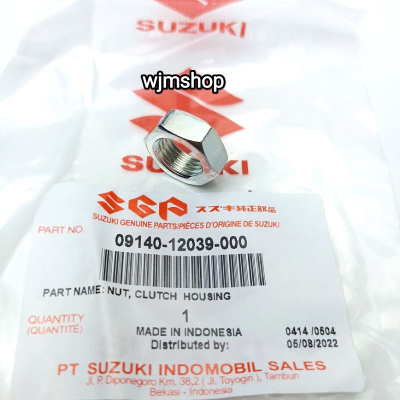 MUR AS PULLY MUR KRUK AS KIRI SPIN SKYWAVE HAYATE SKYDRIVE 12MM KUNCI 17 09140-12039-000 ORIGINAL SG