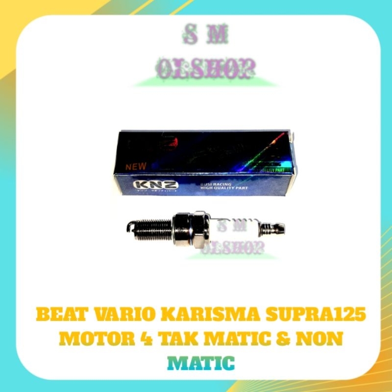 CPR6EA BUSI MOTOR BEAT BUSI VARIO BUSI JUPITER MX BUSI SUPRA X 125 BUSI SONIC BUSI KARISMA BUSI BLADE MERK KNZ