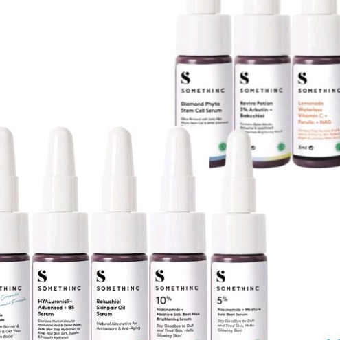 SOMETHINC Serum 5 ML Trial / Travel / Mini Size (5% Niacinamide , 10 % Niacinamide, Bakuchiol, Low P