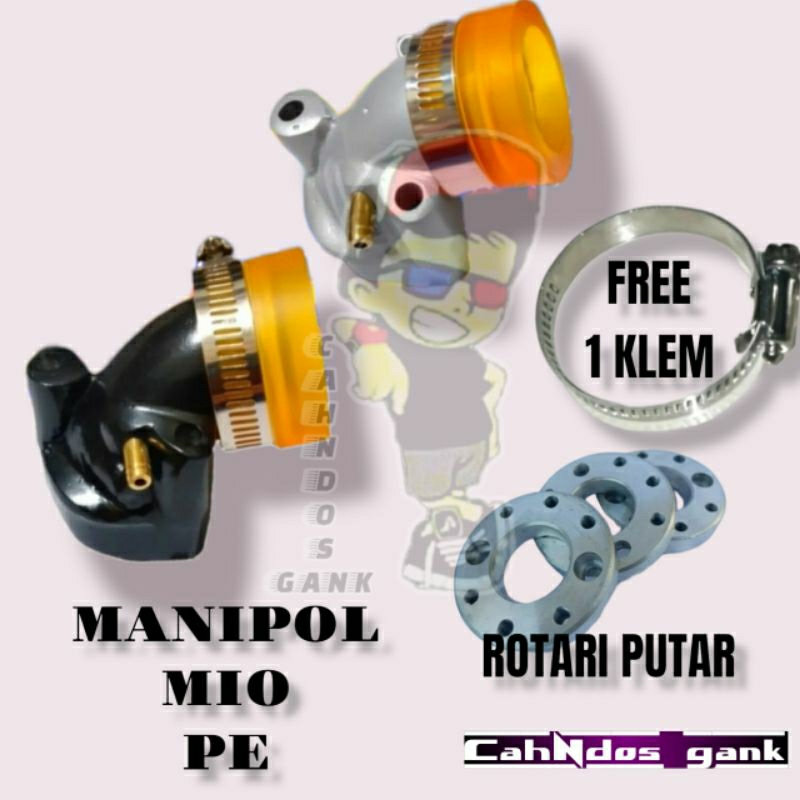 Manipol Mio PE 24 26 28 30 32 34 Manifold manipul intake manipol Karburator Mio PE