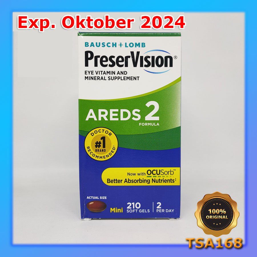 PreserVision Areds 2 210 softgels - BEST &amp; Complete Eye Vitamin