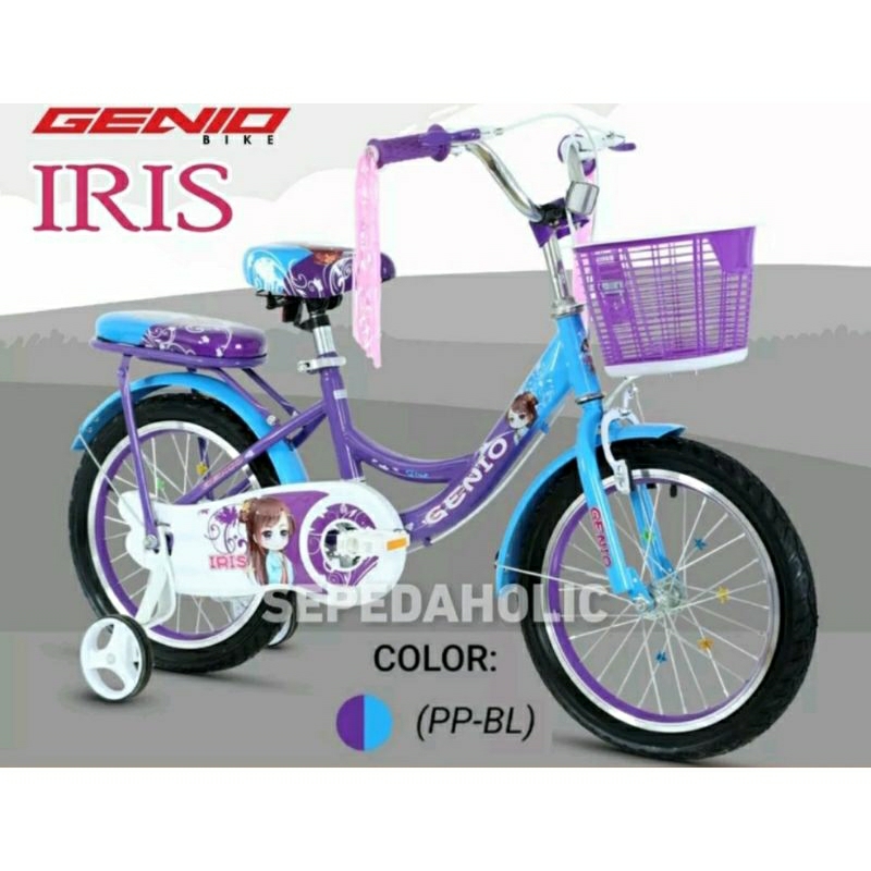 Sepeda anak perempuan GENIO IRIS