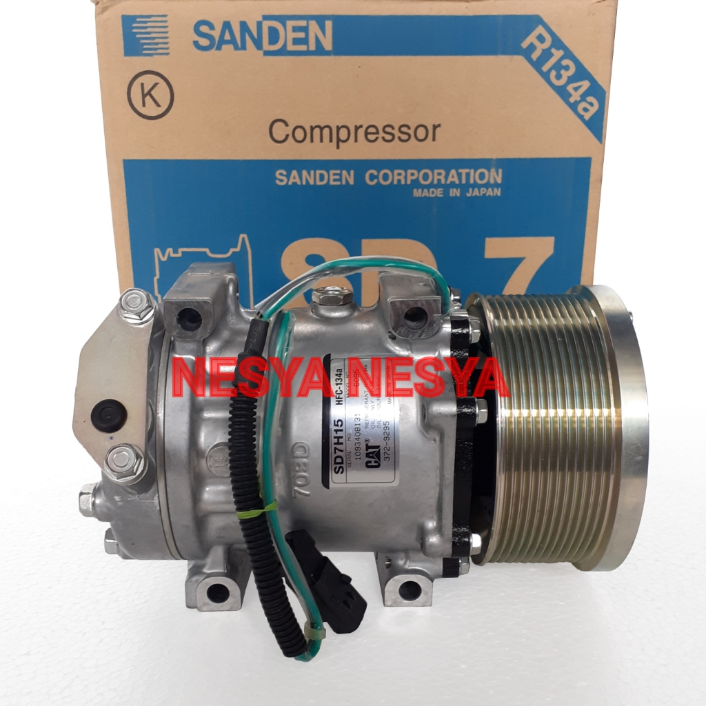 Compressor Compresor Kompressor Kompresor AC SD7H15 untuk Alat Berat Excavator Exca Exsavator Exsa X