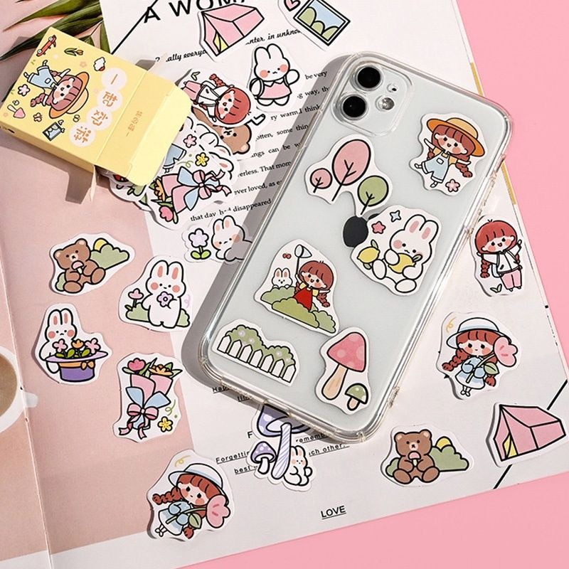 (300pcs) GP Stiker Aesthetic Tumblr Deco Scrapbook Bujo/sticker