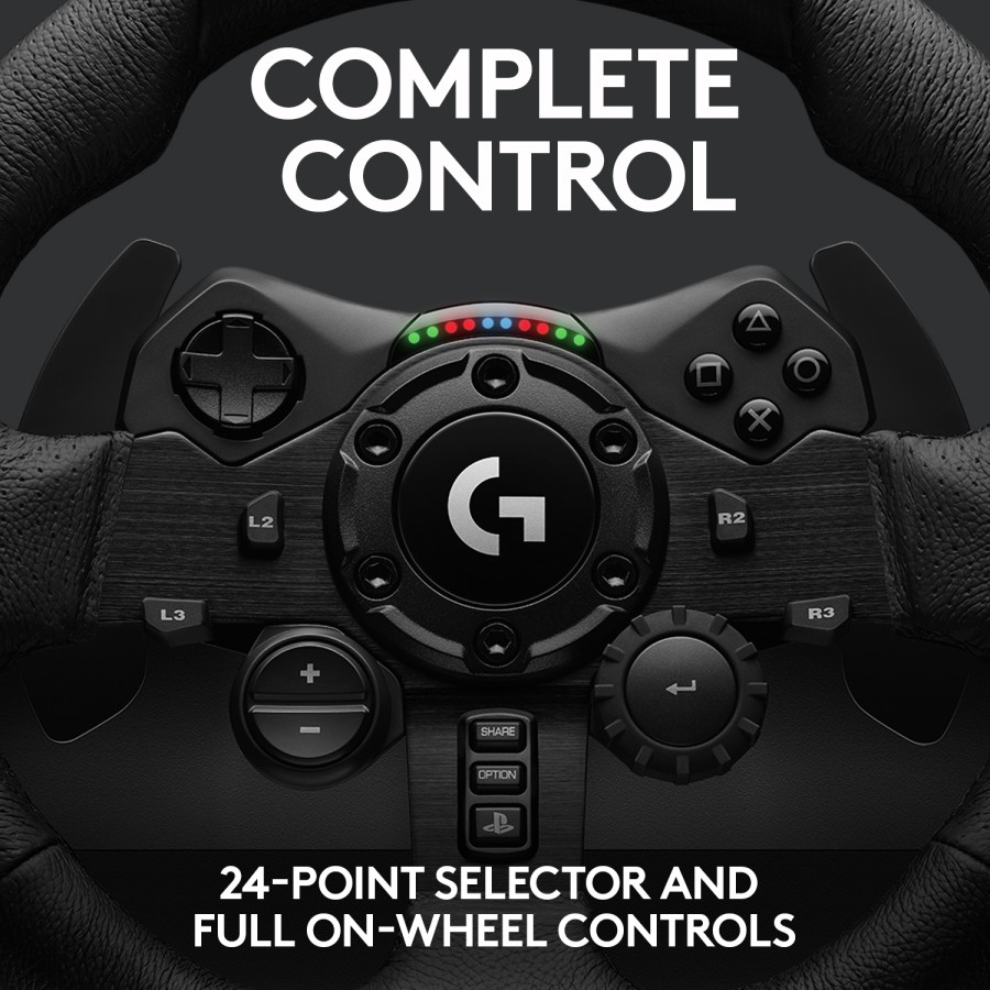 Logitech G923 True Force Steering Wheel Playstation Dual Clutch