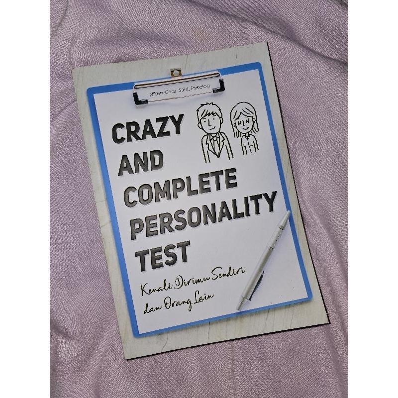 

Buku Crazy and Complete Personality Test [Preloved]