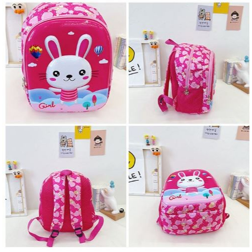 (COD) Vyctoria VOS6615 Tas Ransel Anak Karakter Lucu Import JTF6615 6615