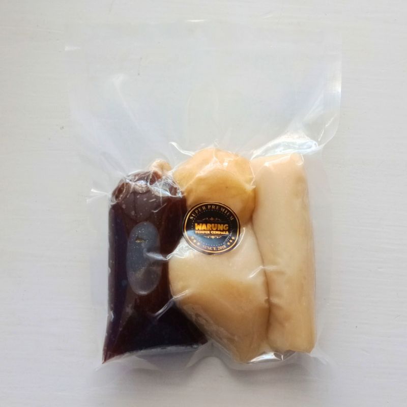 

Pempek Campur isi 3pcs (Selam Kecil,Lenjer,Adaan)