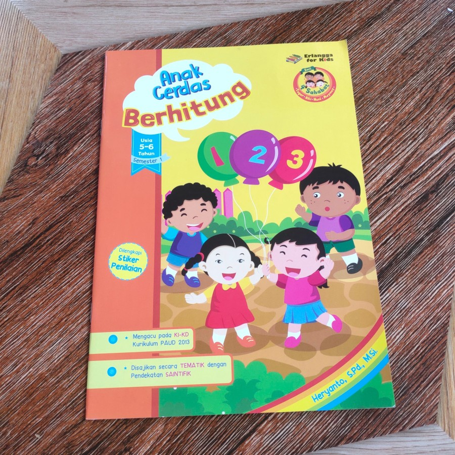 Tematik Anak Cerdas Berhitung 5-6 Tahun Semester 1