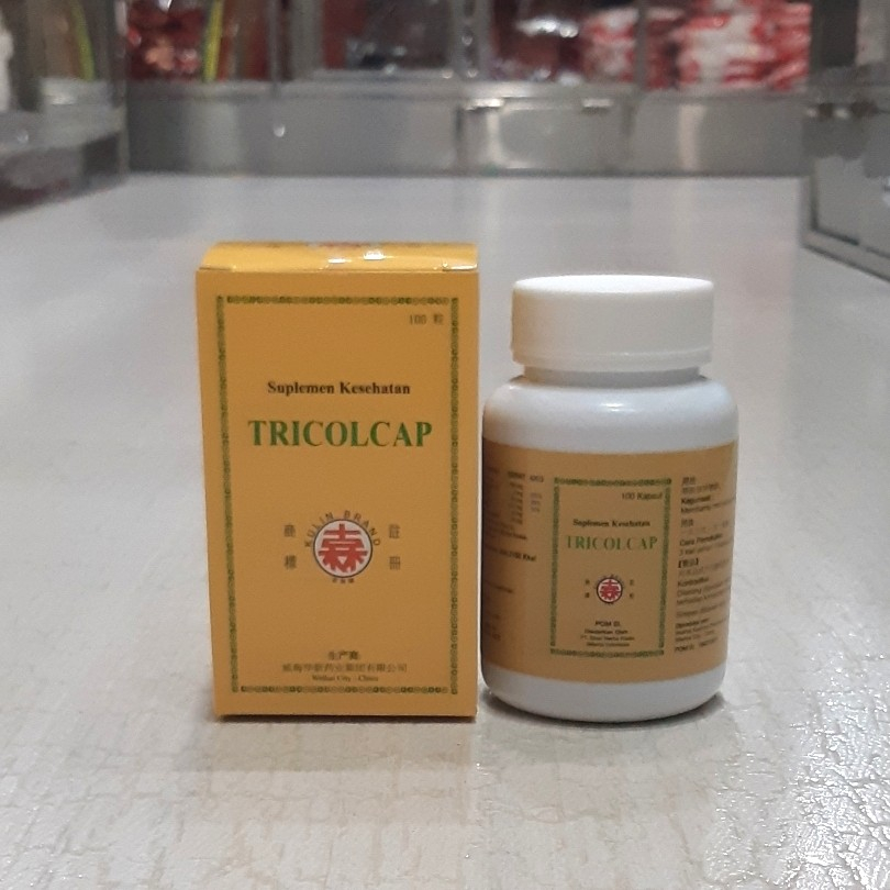 

Tricolcap Anti Cholesterol & Triglyceride Strong Capsule [100 Kapsul]