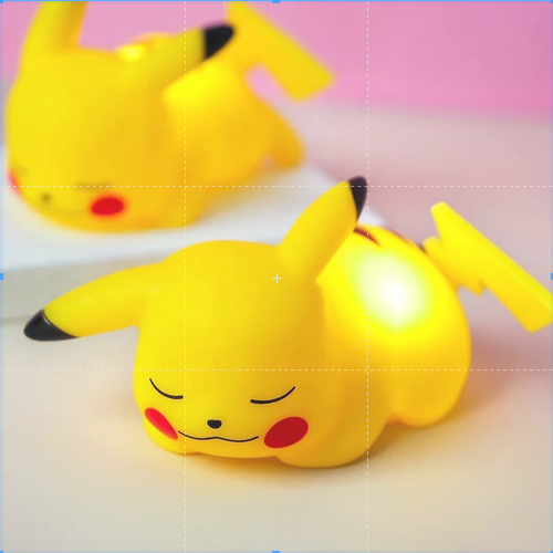 Lampu Tidur LED Lucu Karakter Pokemon Mini Portable