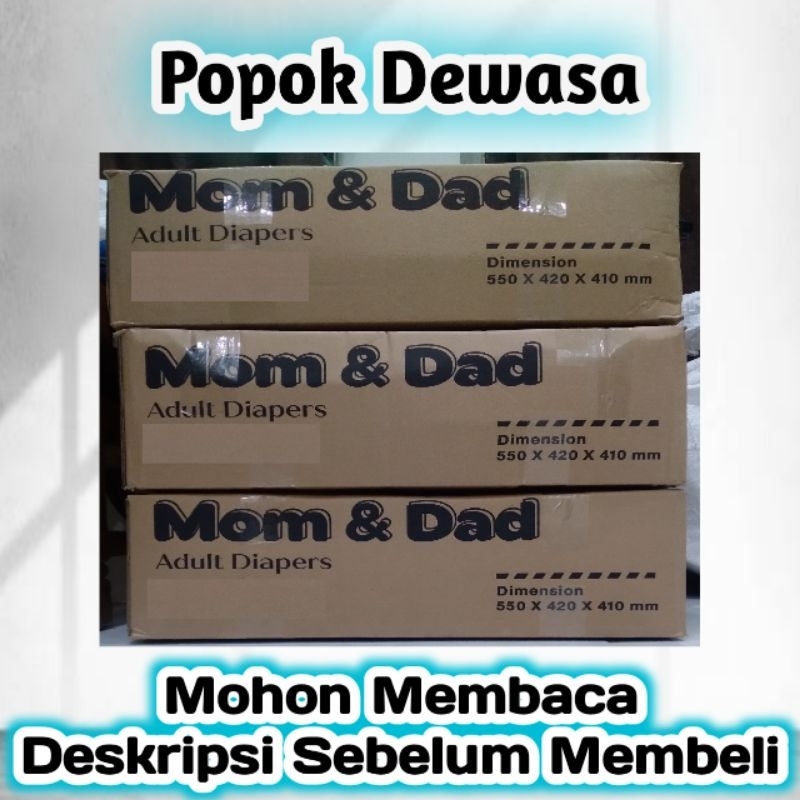 Popok Dewasa Perekat &amp; Celana Uk. L 50 Pcs