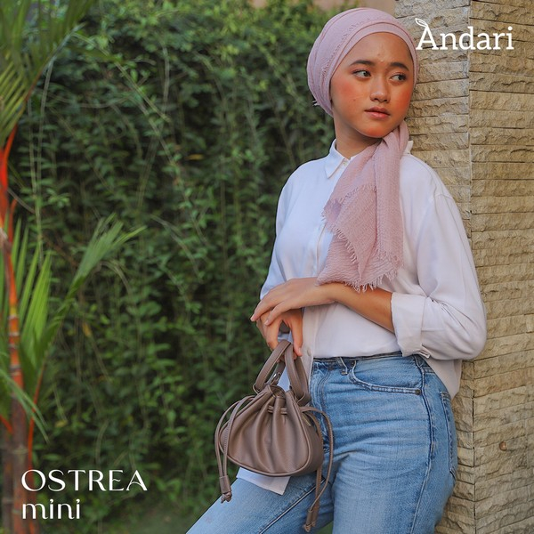 OSTREA BAG by andari tas serut handbag wanita terbaru 2023